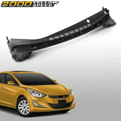 Fit For 2014-16 Hyundai Elantra Cowl Top Panel Vent Windshield Wiper Motor Cover Foto 1 de 4