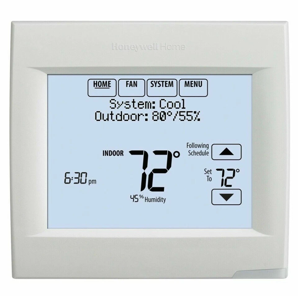 Honeywell Th8320r1003 Programmable Thermostat , 7 Programs, 3 H 2 C, Electrical - Image 1 of 1