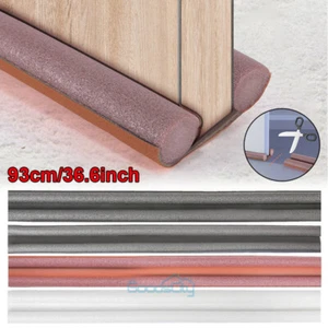 Double side Door Bottom Seal Strip Stopper Under Door Draft Stopper Soundproof - Picture 1 of 36