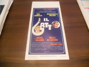 LOCANDINA ORIGINALE IL GATTO UGO TOGNAZZI DALILA DI LAZZARO 1977 - Picture 1 of 1