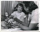 1959 Press Photo Marianne Curtiss & Mrs. Frea Collart at Lakewood Hospital