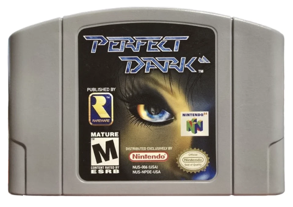 Perfect Dark (Nintendo 64) Auténtico Juego Limpio/Probado/¡Funciona! Foto 1 de 1