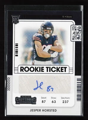 2021 Panini Contenders #284 Jesper Horsted - Image 1 of 2