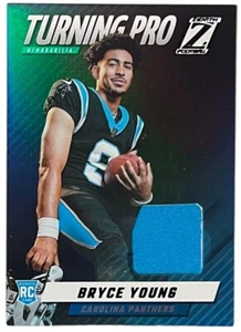 Bryce Young 2023 Panini Zenith Turning Pro Rookie Relic Card (RC) #TPM-BYG - Picture 1 of 1