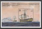 HMS Victory towed towards Gibraltar for repairs, 1805, umm miniature sheet