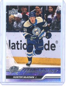 2023-24 HUNTER MCKOWN UPPER DECK SERIES 1 #231 RC YOUNG GUNS!!