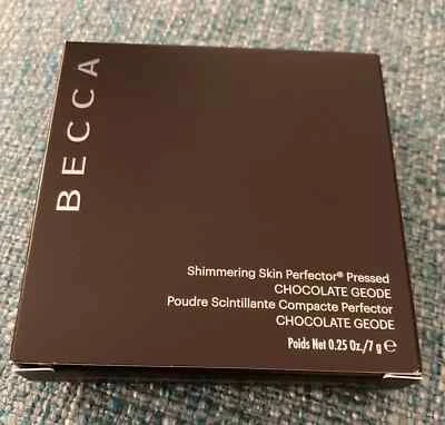 BECCA Shimmering Skin Perfector Pressed Highlighter Chocolate Geode gold BNIB - Image 1 of 2