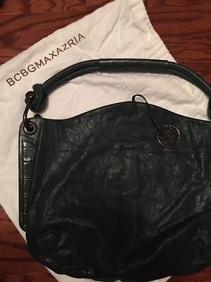 Новый с Ярлыками/пыль сумка BCBG Max Azria папоротник зеленый кожаный Hobo большая сумка сумочка MRSP $428 - Изображение 1 из 4