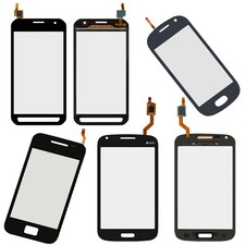 Black NEW Replacement Front Touch Screen Digitizer Panel For Samsung Galaxy