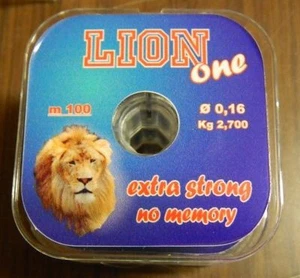 Monofilo Lion One da mt 100 mm 0.16 kg 2.700 surf pesca mf BC82 - Picture 1 of 1