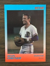 1989 KEVIN COSTNER #29 Star Company Durham Bulls Limited Update Card   I09021228