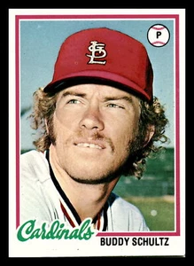 1978 Topps Buddy Schultz Rookie St. Louis Cardinals #301 NM-MINT Vintage - Picture 1 of 2