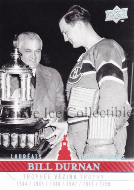 2008-09 Upper Deck Montreal Canadiens Centennial #263 Bill Durnan - Image 1 of 1