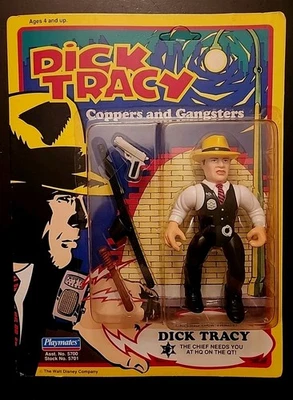 FIGURA DE ACCIÓN DICK TRACY 5"", PLAYMATES 1990 Foto 1 de 4