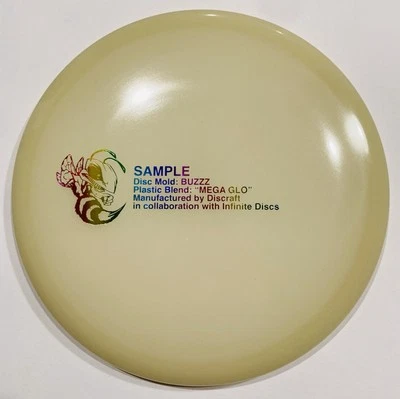 Discraft 💎 Mega Glo Buzzz - Sample Run Infinite Discs Rainbow - 500 Made RARE💎 - Image 1 of 4