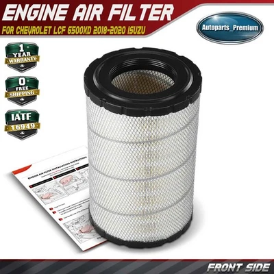 Engine Air Filter for Chevrolet LCF 6500XD 2018-2020 Isuzu FTR 2018-2021 L4 5.2L - Image 1 of 4