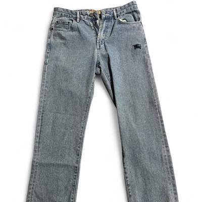 Supreme x Burberry Washed Blue Jeans SS22 - Image 1 of 4