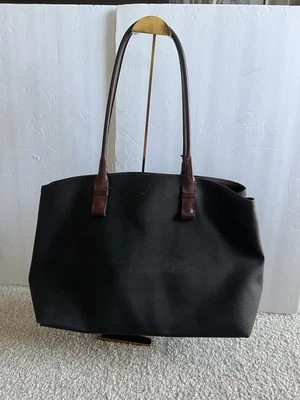 Bottega Veneta Large Tote Bag Black Brown PVC Leather LG - Image 1 of 4