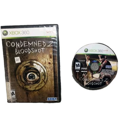 Condemned 2: Bloodshot Microsoft Xbox 360 2008 Tested & Working Works No Manual - Image 1 of 4