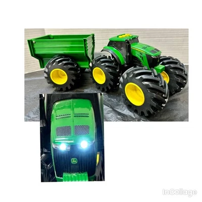 Tomy John Deere 怪物踏板 拖拉机和货车灯和声音 — 第 1/4 张图片