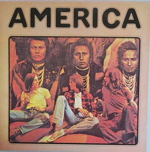 MINT America Self Titled Japan pressing 12'' vinyl Lp 1972 rare rock - Picture 1 of 5