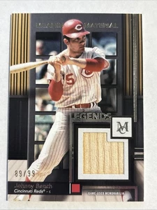 Collezione Topps Museum 2024 materiale significativo reliquie leggenda Johnny Bench /99 - Foto 1 di 2