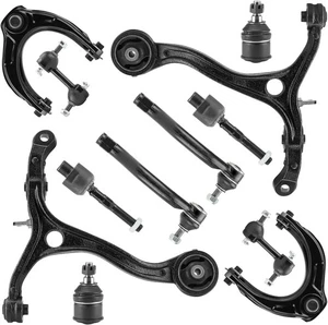 Kits de suspensión de brazos de control inferiores superiores delanteros de 12 piezas conjunto de rótula apto para - Imagen 1 de 7