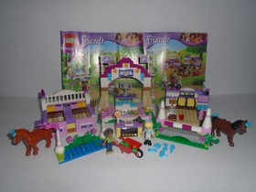 LEGO FRIENDS~RETIRED 41057 HEARTLAKE HORSE SHOW~100% COMPLETE NICE,355 PIECES