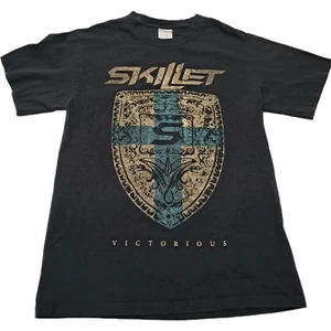 Skillet Victorious Men’s Small S Short Sleeve Black T-Shirt Christian Rock - Picture 1 of 4