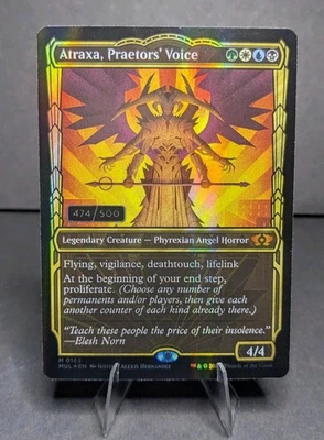 Serialized Atraxa, Praetors' Voice March of the Machine MUL 0163 MTG - Image 1 of 4