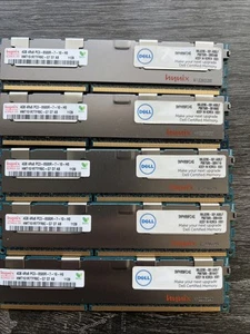 5 Qty Hynix 4Gb 4rx8 PC3 8500 hmt151r7tfr8c-g7 DELL Compatible - Picture 1 of 2