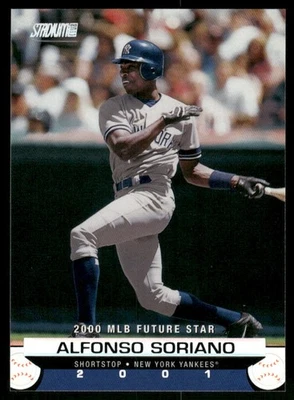 Alfonso Soriano 2001 Stadium Club New York Yankees #182 Near Mint or Better - Image 1 of 2