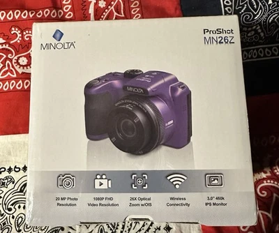 Minolta Proshot Mn26z NUEVA BANDEJA DE ENTRADA NUNCA ABIERTA Foto 1 de 4