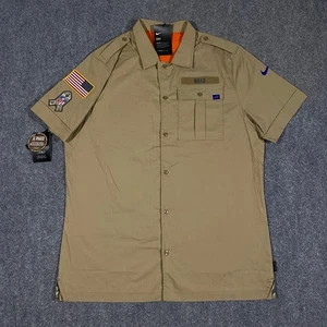 Buffalo Bills Nike Salute To Service On-Field Dri-Fit Knopfleiste Hemd Herren Large - Bild 1 von 23
