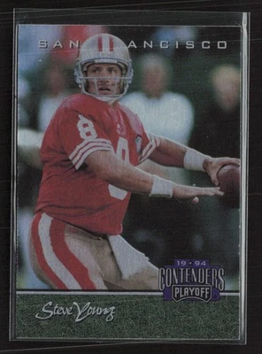1994 Playoff Contenders #28 Steve Young - Image 1 of 2