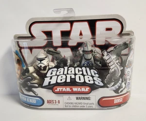 Star Wars Galactic Heroes Obi-Wan Kenobi Durge Actionfigur 2er Pack 2007 Hasbro - Bild 1 von 4