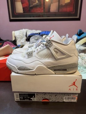 Talla 10 - Jordan 4 Retro Mid Blanco Oreo Foto 1 de 4
