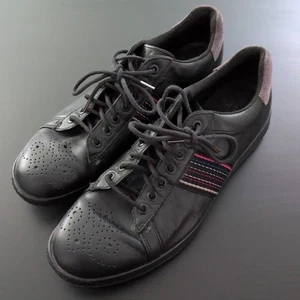 Baskets Paul Smith lapin cuir noir rouge bleu rayures multicolores US 9/EU 42 - Photo 1/9