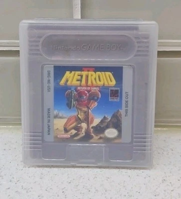 Metroid II Return of Samus Nintendo Game Boy Tested Works W/case - Image 1 of 4