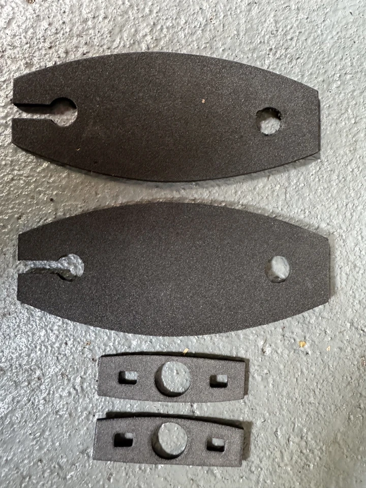 Sinclair C5 Rear indicator lens gaskets new   - Image 1 of 1