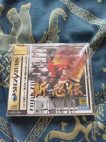 Shin Shinobi Den Sega Saturn Ntsc Jap Disc Mint