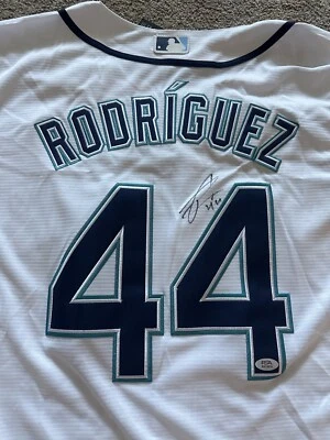 Julio Rodriguez Seattle Mariners Signed Autographed Jersey PSA/DNA COA - Image 1 of 4