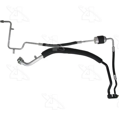 Conjunto de manguera de descarga/succión de refrigerante de aire acondicionado 4 estaciones para Ford Lobo 2004-2006 Foto 1 de 3