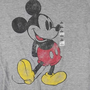 NWT Mickey Mouse Gray T-Shirt Size Small Disney Store - Picture 1 of 4