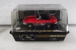 67 CORVETTE ROADSTER RED CHEVY 100 YEARS AW SLOT CAR 1:64 THUNDER JET ULTRA G - Picture 1 of 4