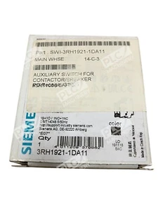 Siemens Auxiliary Switch Block 3RH1921-1DA11 - Picture 1 of 2