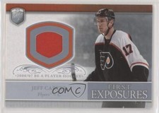 2006-07 Upper Deck Be A Player Portraits First Exposures Jeff Carter Patch