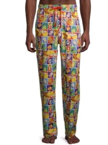 Nickelodeon Mens Unisex Joggers Lounge Pants SZ M - Picture 1 of 4