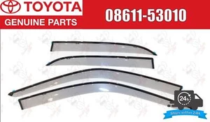 TOYOTA LEXUS GENUINE ALTEZZA GXE10 SXE10 IS200 IS300 DOOR SIDE VISOR SET OEM - Picture 1 of 19