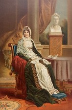 Maria Letizia Bonaparte Mother of Napoleon Print 1880 Empire France